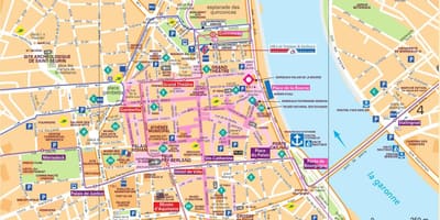 Bordeaux karta som pdf